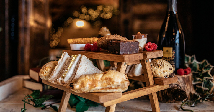 festive afternoon tea at The South Causey Inn